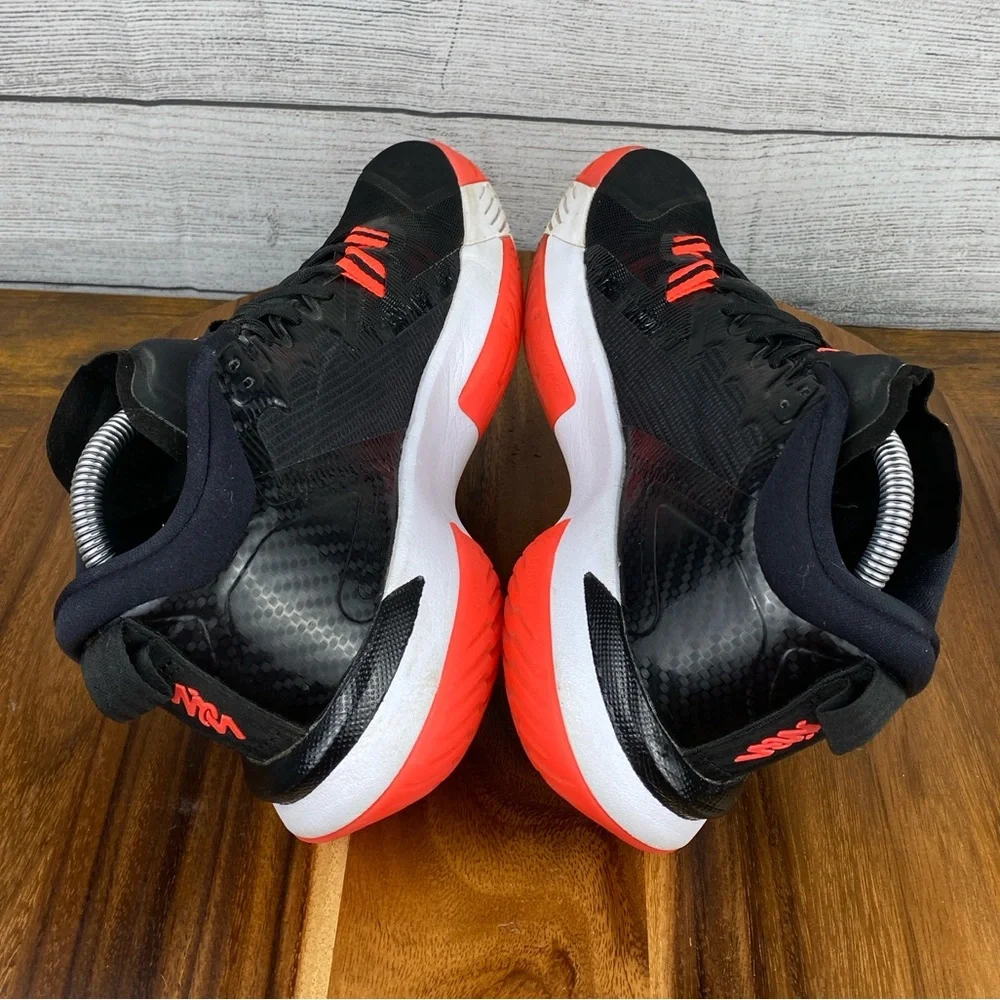 Jordan Zion 1 Bloodline Black White Crimson Sneaker DA3130-006 Mens Shoe Size 8